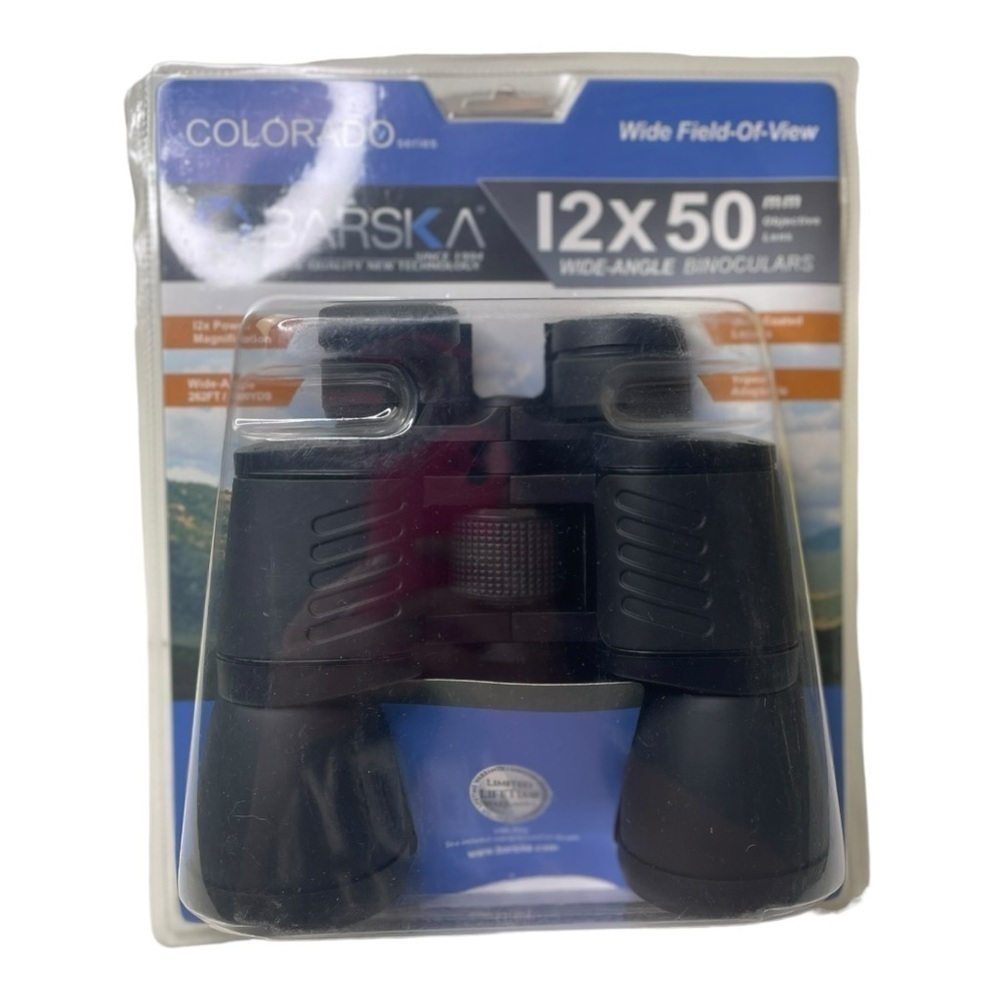 NWT Barska 12x50 mm Colorado Series Wide Angle Binoculars